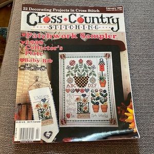 1998 cross country stitching magazine